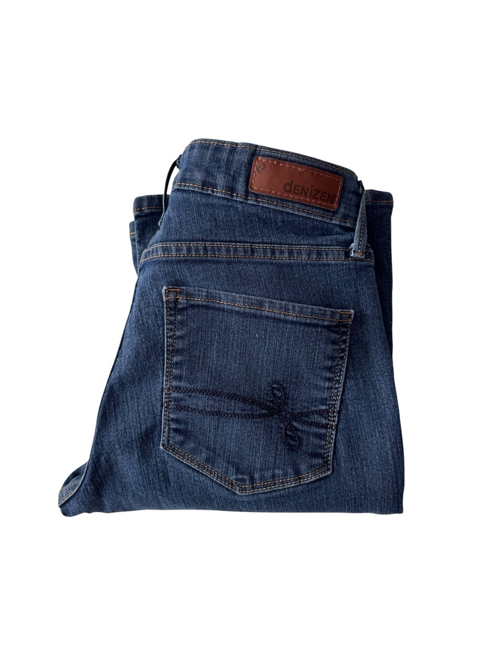 Denizen From Levi’s Stretch Modern Boot Cut Jeans Dark Wash 6 Short